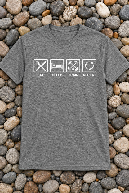 Eat Sleep Train Repeat (T-Shirt)