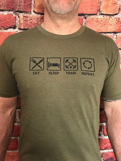 Eat Sleep Train Repeat (T-Shirt)