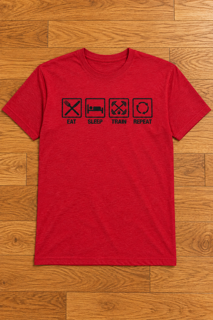 Eat Sleep Train Repeat (T-Shirt)