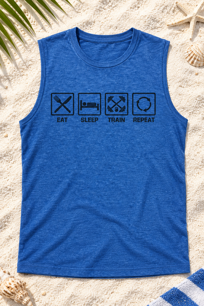 Eat Sleep Train Repeat (Tank)