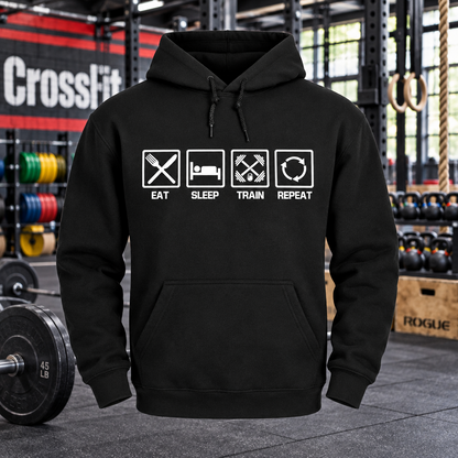 Eat Sleep Train Repeat (Hoodie)
