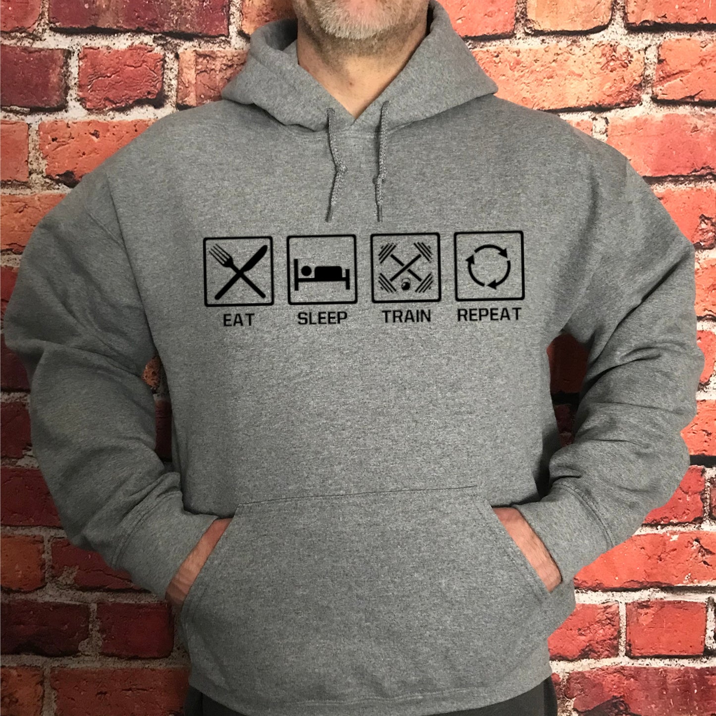 Eat Sleep Train Repeat (Hoodie)