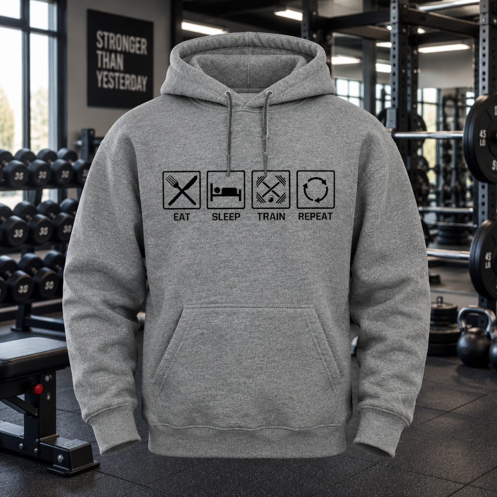 Eat Sleep Train Repeat (Hoodie)