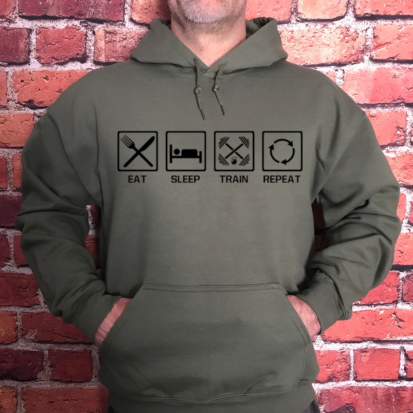 Eat Sleep Train Repeat (Hoodie)